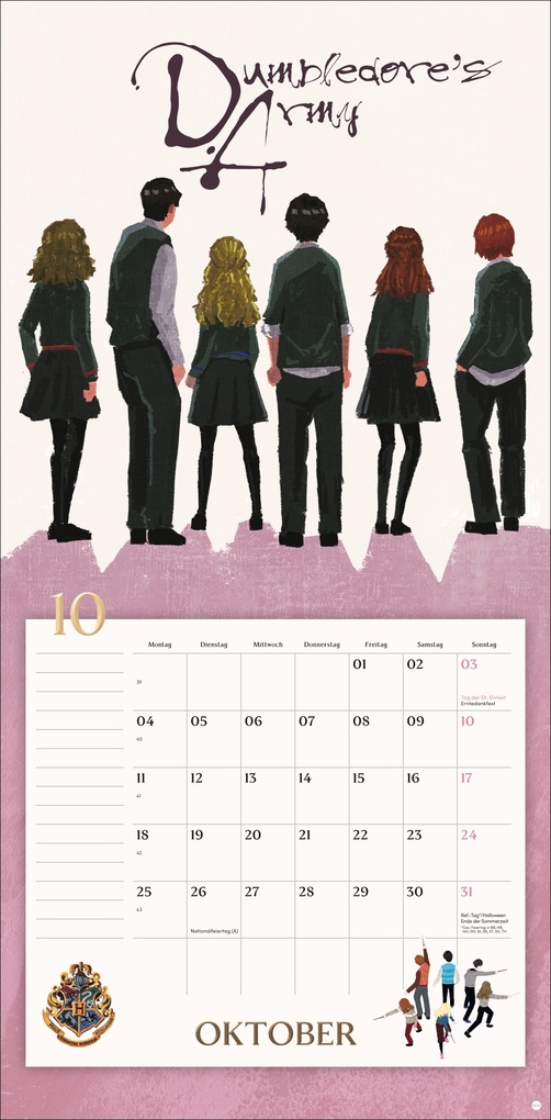 Weitere Ansicht: Harry Potter Broschurkalender 2027