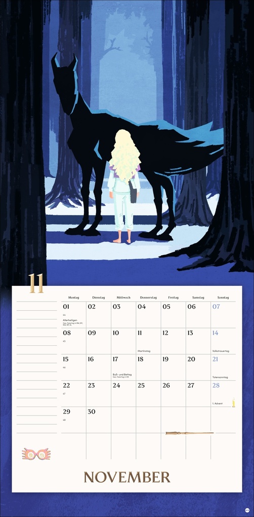 Weitere Ansicht: Harry Potter Broschurkalender 2027