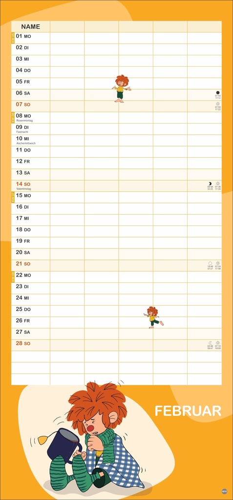 Weitere Ansicht: Pumuckl Familienplaner 2027
