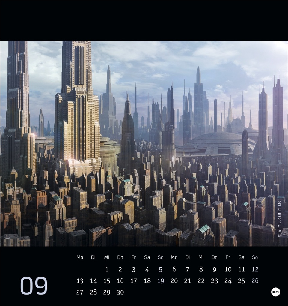 Weitere Ansicht: Star Wars Postkartenkalender 2027