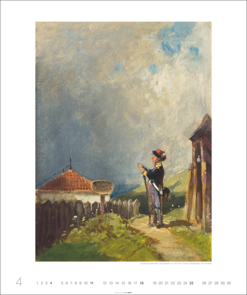 Weitere Ansicht: Carl Spitzweg Edition Kalender 2027 | Carl Spitzweg