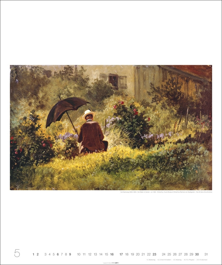Weitere Ansicht: Carl Spitzweg Edition Kalender 2027 | Carl Spitzweg