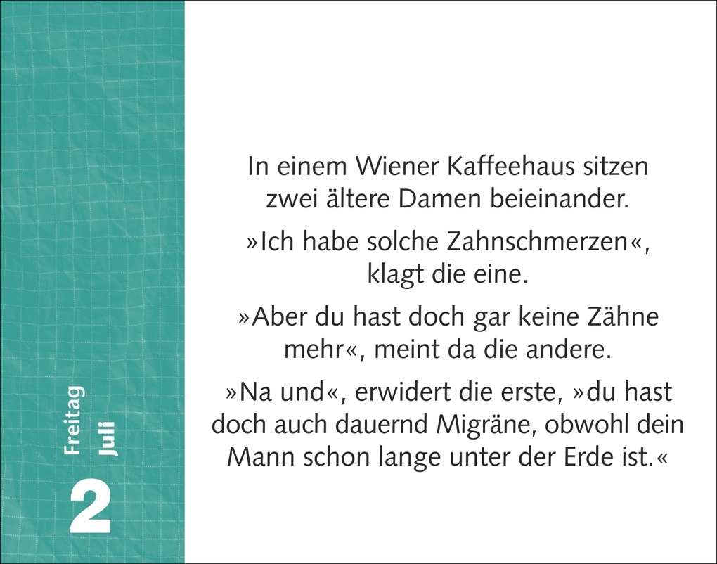 Weitere Ansicht: Witzirin Tagesabreißkalender 2027 - Diese Packung enthält: die lustigsten Witze für die tägliche Dosis Humor
