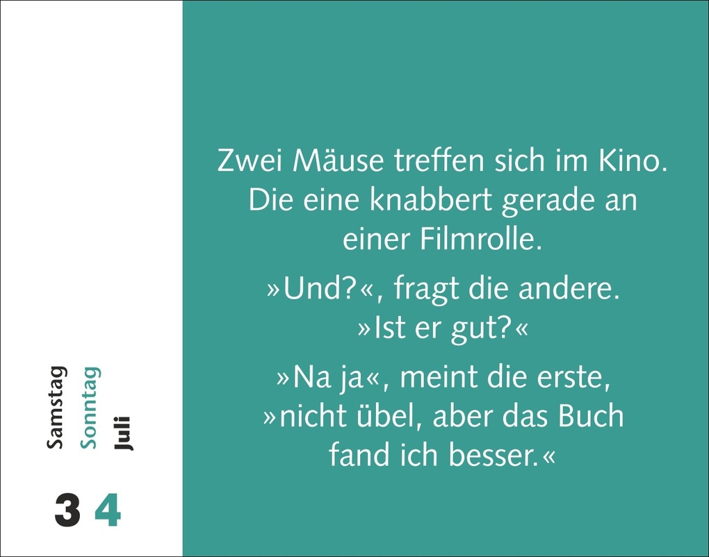 Weitere Ansicht: Witzirin Tagesabreißkalender 2027 - Diese Packung enthält: die lustigsten Witze für die tägliche Dosis Humor