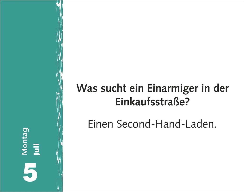 Weitere Ansicht: Witzirin Tagesabreißkalender 2027 - Diese Packung enthält: die lustigsten Witze für die tägliche Dosis Humor