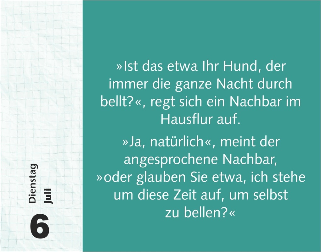 Weitere Ansicht: Witzirin Tagesabreißkalender 2027 - Diese Packung enthält: die lustigsten Witze für die tägliche Dosis Humor
