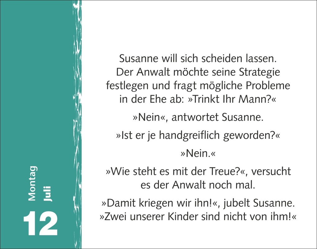 Weitere Ansicht: Witzirin Tagesabreißkalender 2027 - Diese Packung enthält: die lustigsten Witze für die tägliche Dosis Humor