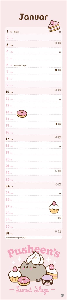 Weitere Ansicht: Pusheen Langplaner 2027