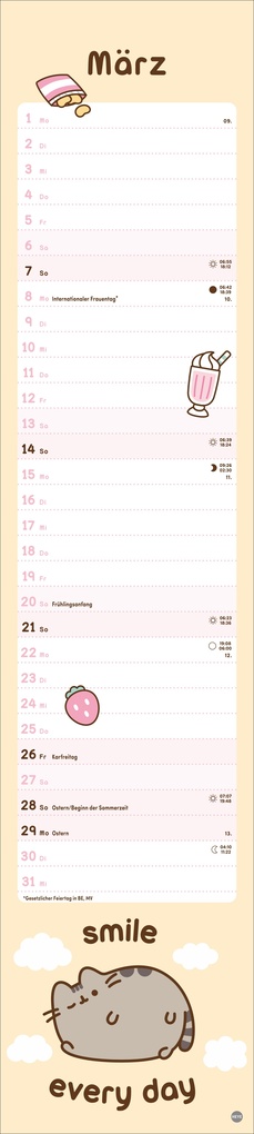 Weitere Ansicht: Pusheen Langplaner 2027