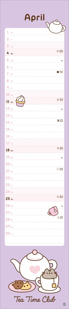 Weitere Ansicht: Pusheen Langplaner 2027