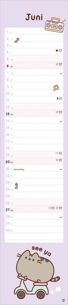 Weitere Ansicht: Pusheen Langplaner 2027