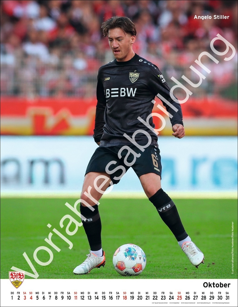 Weitere Ansicht: VfB Stuttgart Posterkalender 2027
