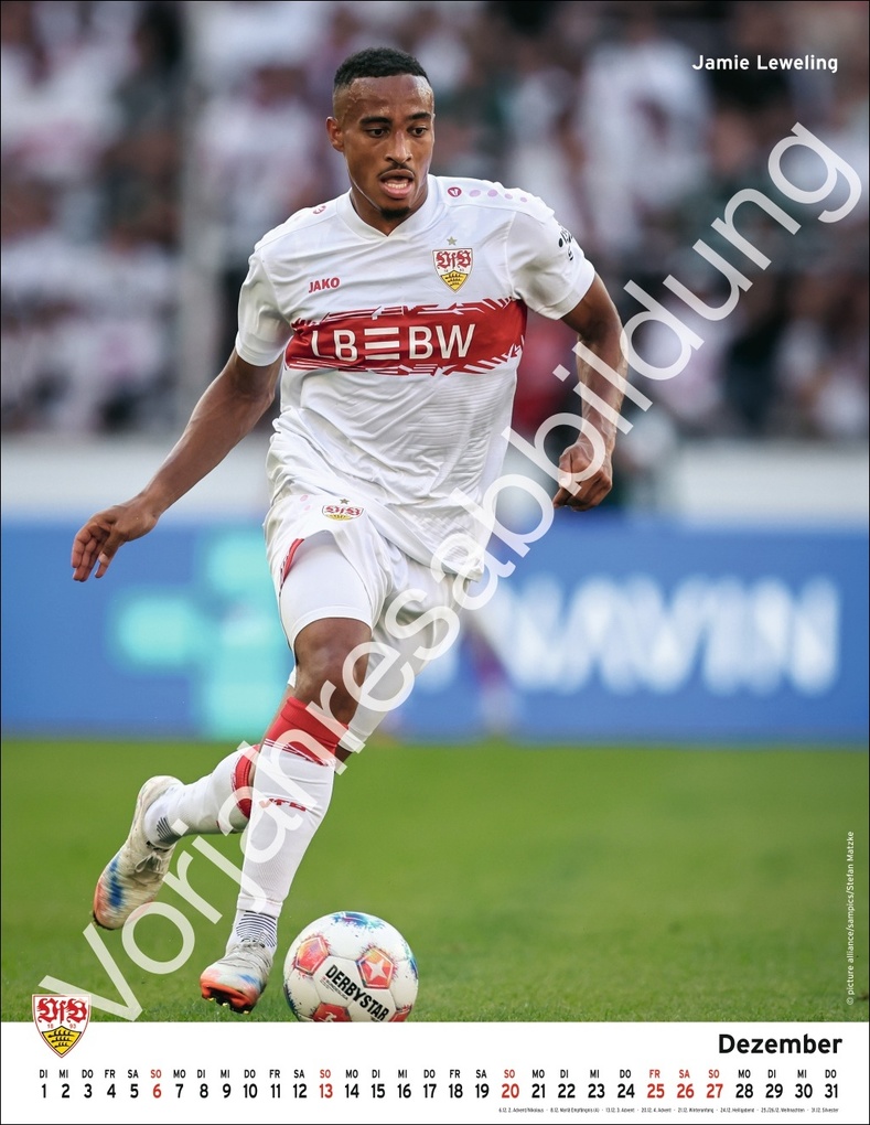 Weitere Ansicht: VfB Stuttgart Posterkalender 2027