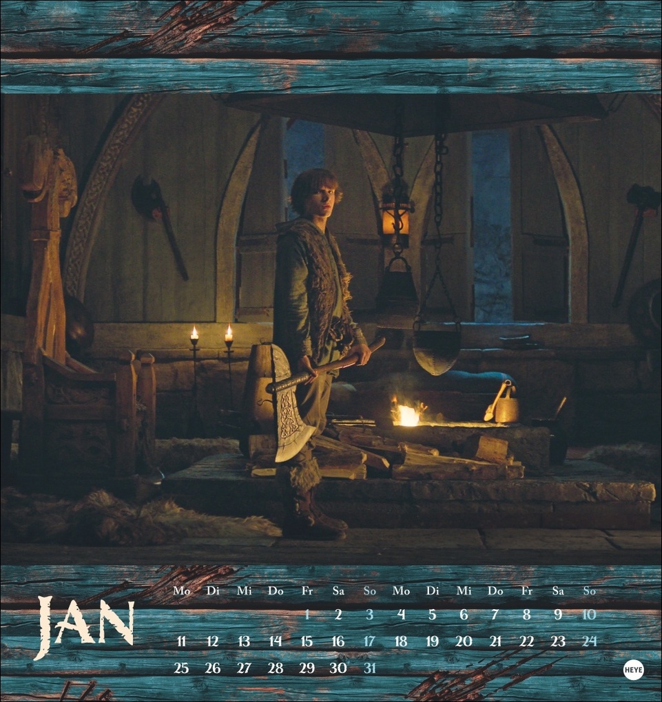 Weitere Ansicht: Drachenzähmen Postkartenkalender 2027