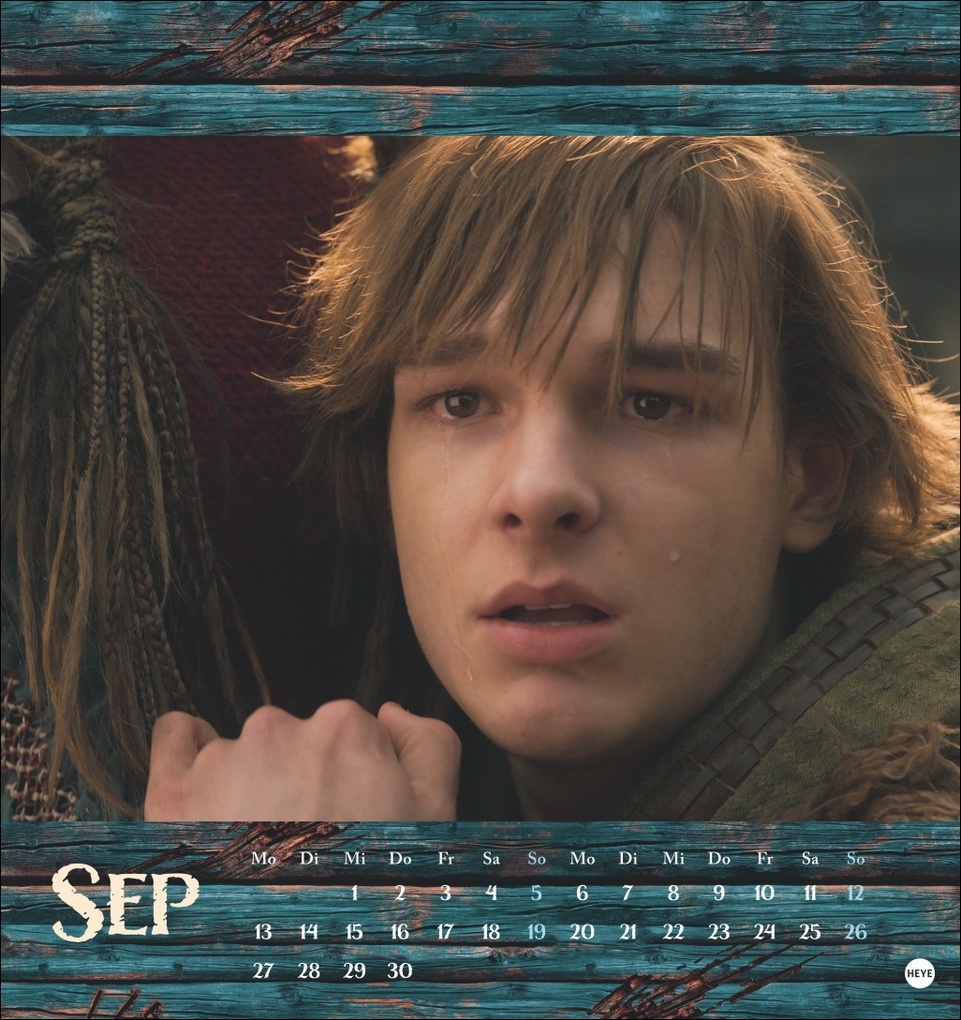 Weitere Ansicht: Drachenzähmen Postkartenkalender 2027