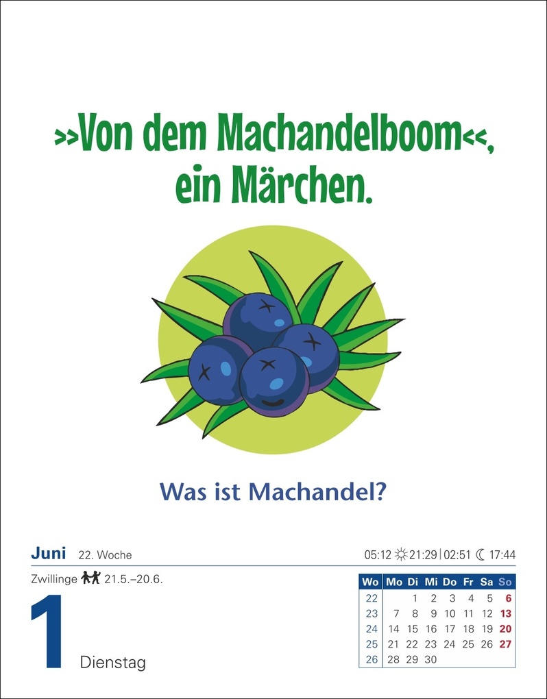 Weitere Ansicht: Was so nicht im Lexikon steht Tagesabreißkalender 2027 - Kuriositäten, Histörchen und merkwürdige Geschichten | Joachim Heimannsberg