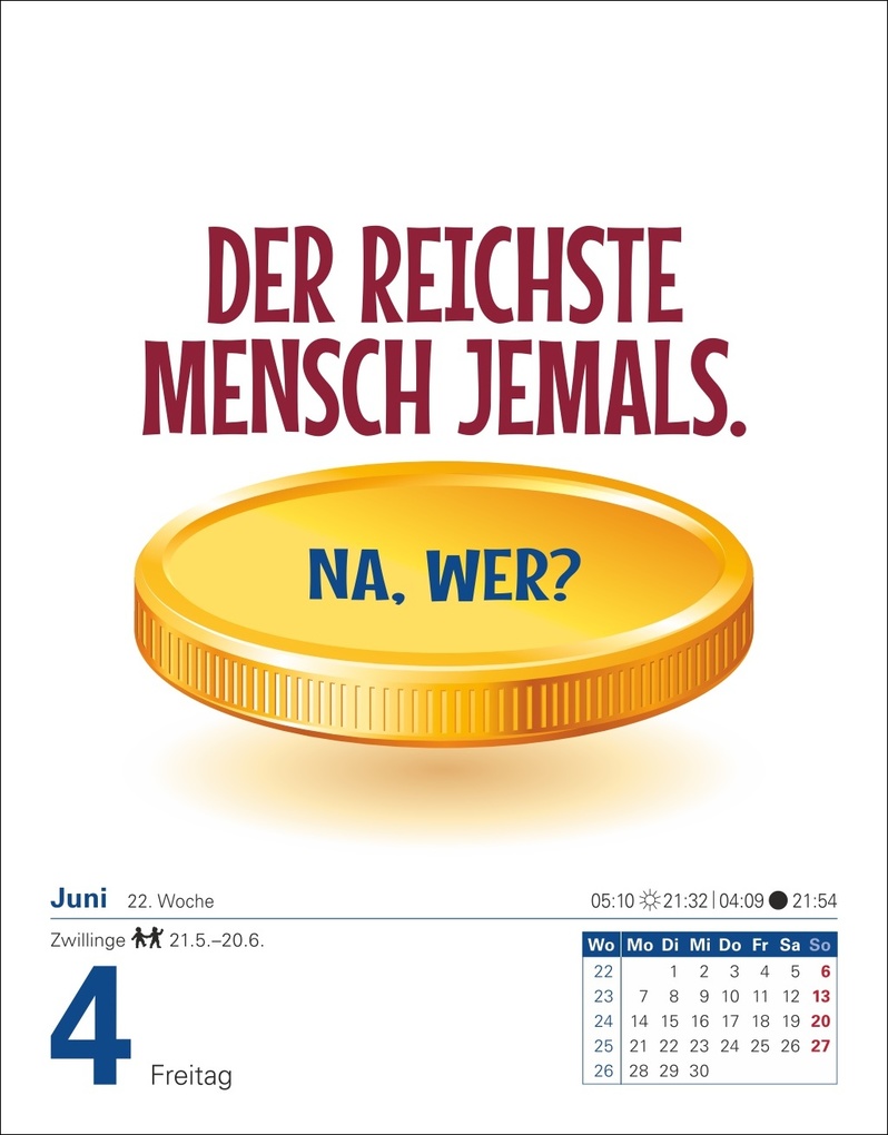 Weitere Ansicht: Was so nicht im Lexikon steht Tagesabreißkalender 2027 - Kuriositäten, Histörchen und merkwürdige Geschichten | Joachim Heimannsberg