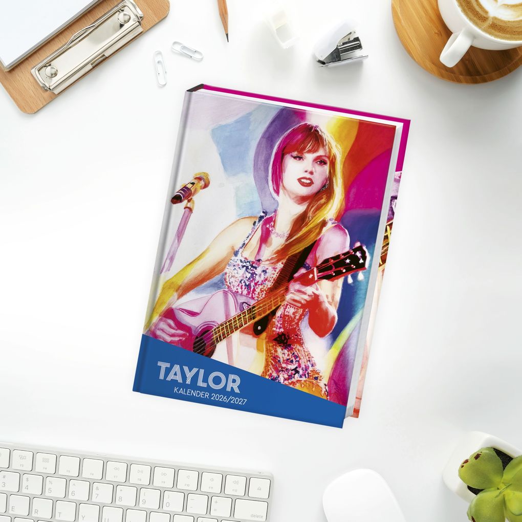 Weitere Ansicht: Taylor 17-Monats-Kalenderbuch A5 2027 - 17 Monate. Von August 2026 bis Dezember 2027