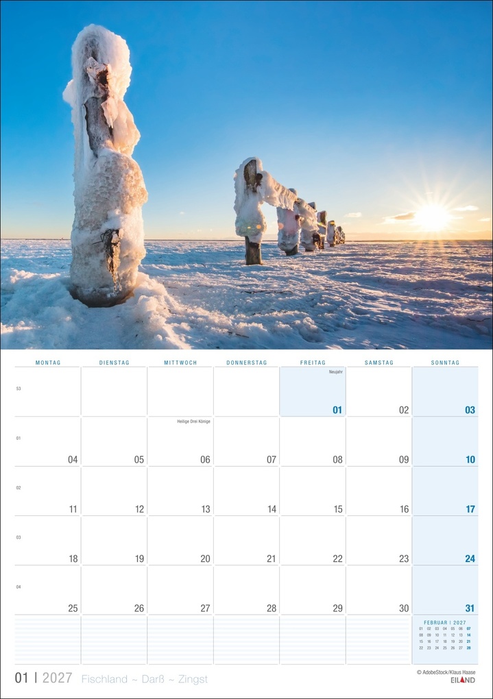 Weitere Ansicht: Fischland - Darß - Zingst Kalender 2027