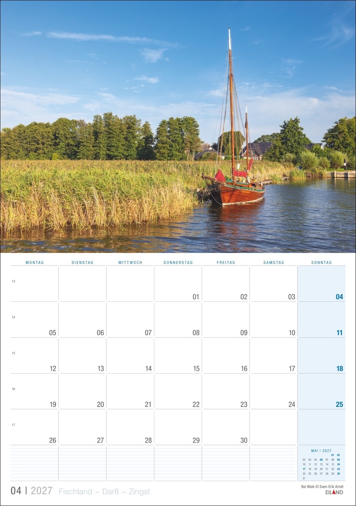 Weitere Ansicht: Fischland - Darß - Zingst Kalender 2027