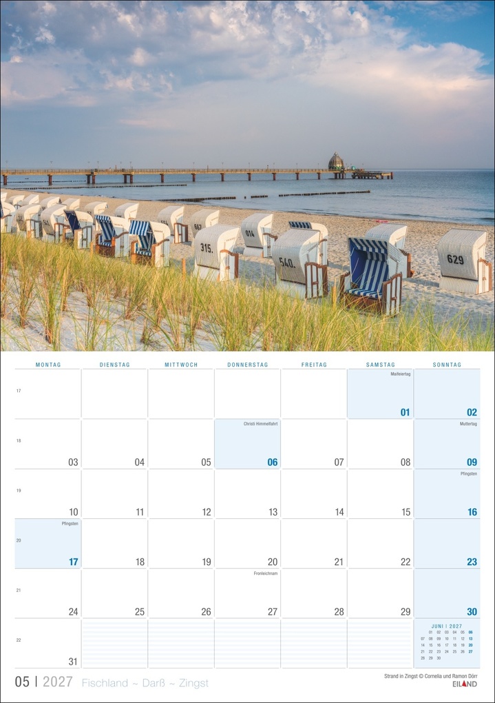 Weitere Ansicht: Fischland - Darß - Zingst Kalender 2027