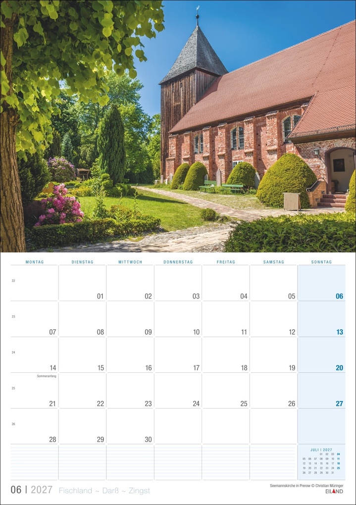 Weitere Ansicht: Fischland - Darß - Zingst Kalender 2027