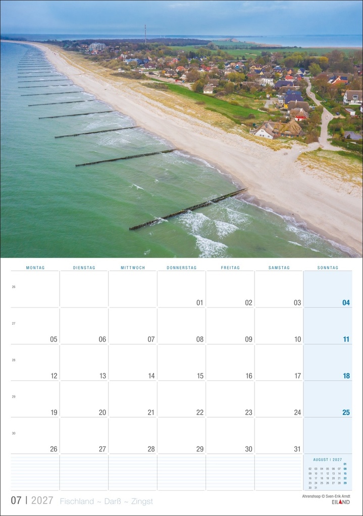 Weitere Ansicht: Fischland - Darß - Zingst Kalender 2027