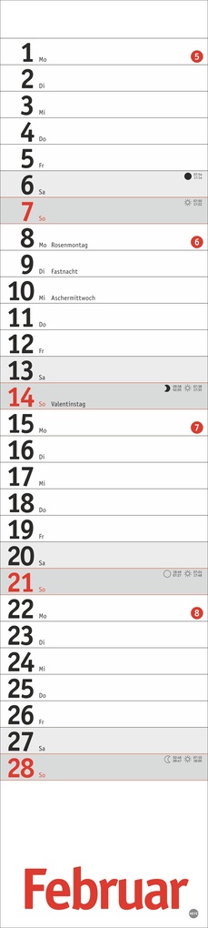 Weitere Ansicht: Langplaner, rot 2027