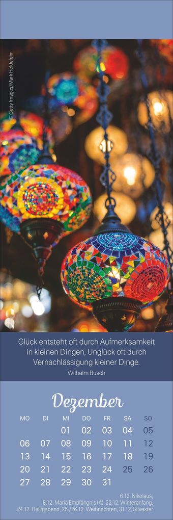 Weitere Ansicht: Achtsamkeit Lesezeichen & Kalender 2027