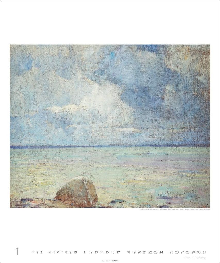 Weitere Ansicht: Die schönsten Meereslandschaften Kalender 2027 | Henri Matisse, Claude Monet, Max Liebermann