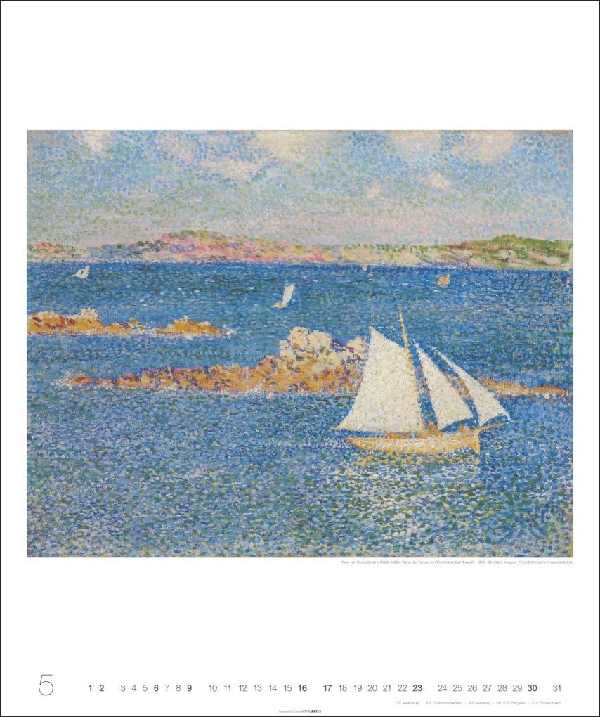 Weitere Ansicht: Die schönsten Meereslandschaften Kalender 2027 | Henri Matisse, Claude Monet, Max Liebermann