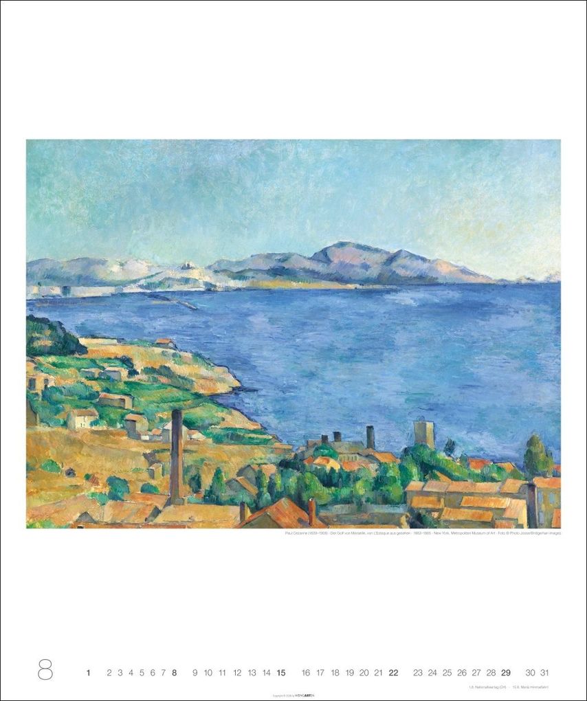 Weitere Ansicht: Die schönsten Meereslandschaften Kalender 2027 | Henri Matisse, Claude Monet, Max Liebermann