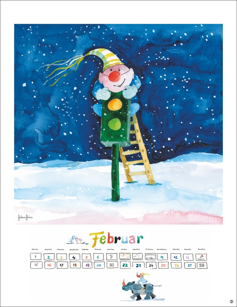Weitere Ansicht: Helme Heine: Edition Kalender 2027 | Helme Heine
