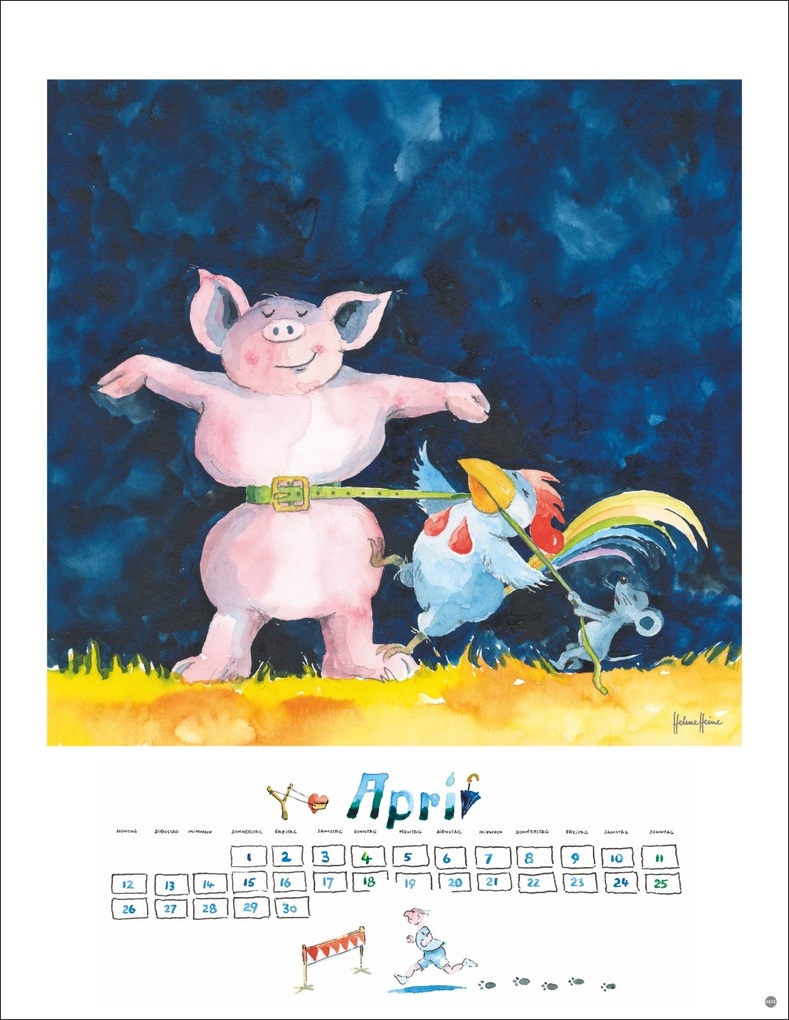 Weitere Ansicht: Helme Heine: Edition Kalender 2027 | Helme Heine