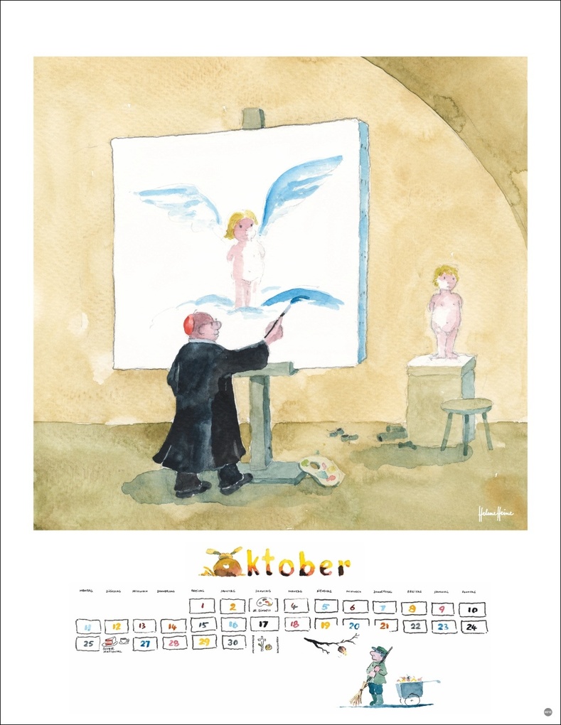 Weitere Ansicht: Helme Heine: Edition Kalender 2027 | Helme Heine
