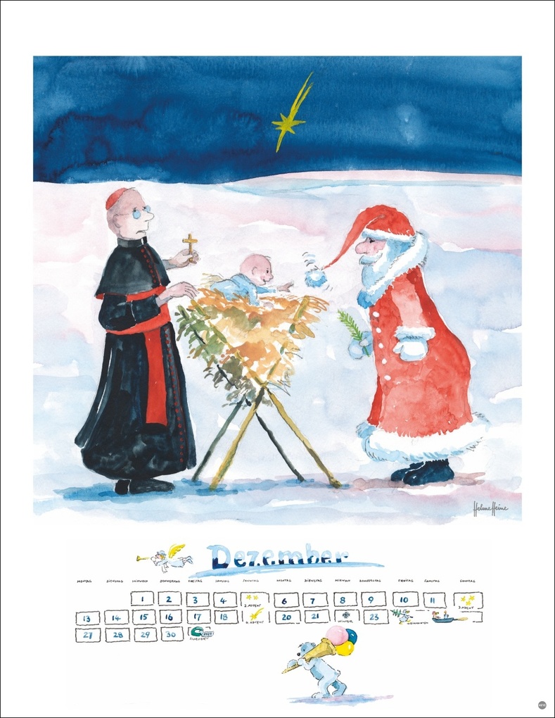 Weitere Ansicht: Helme Heine: Edition Kalender 2027 | Helme Heine