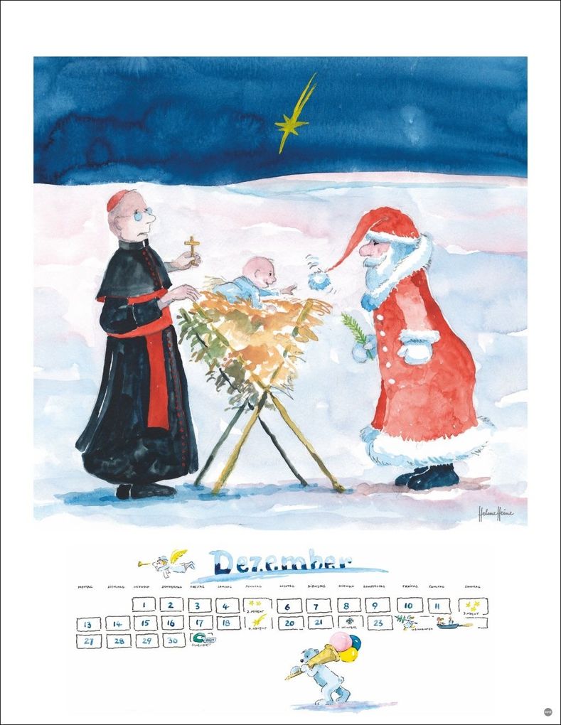Weitere Ansicht: Helme Heine: Edition Kalender 2027 | Helme Heine