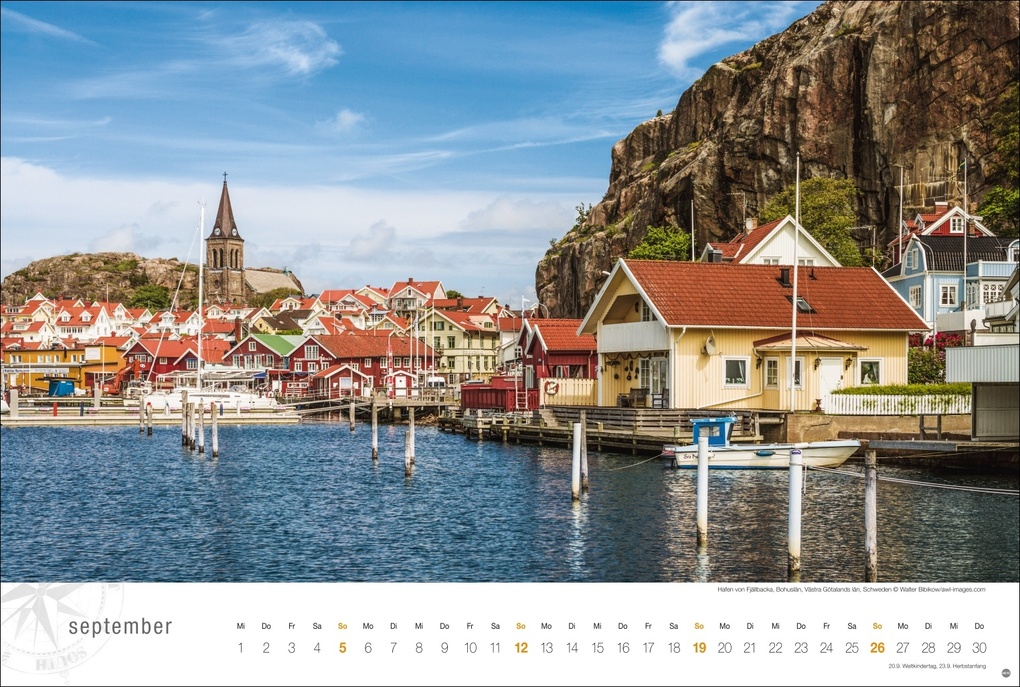 Weitere Ansicht: Skandinavien Globetrotter Kalender 2027 - Von stillen Wäldern, Seen und Fjorden