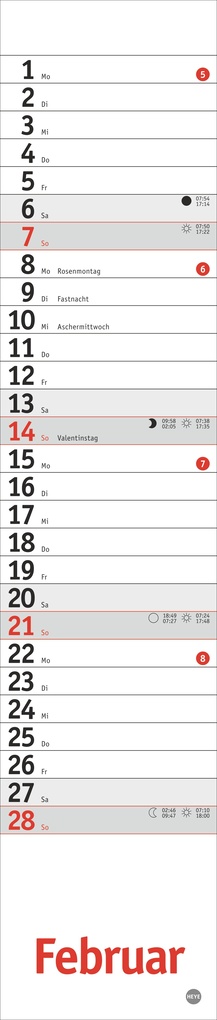Weitere Ansicht: Langplaner mini, rot 2027