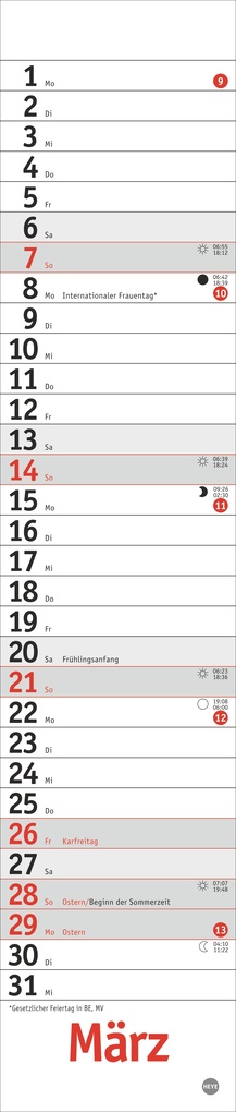 Weitere Ansicht: Langplaner mini, rot 2027