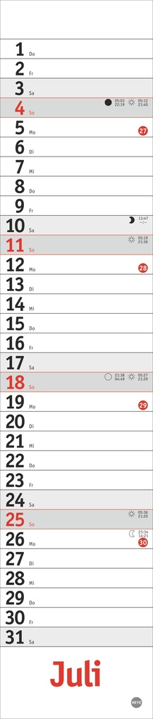 Weitere Ansicht: Langplaner mini, rot 2027