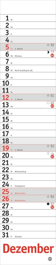 Weitere Ansicht: Langplaner mini, rot 2027