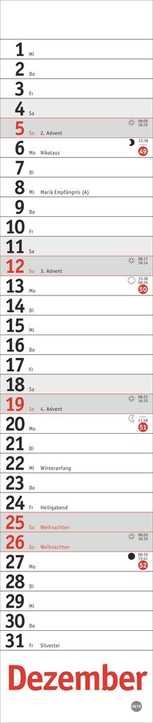 Weitere Ansicht: Langplaner mini, rot 2027