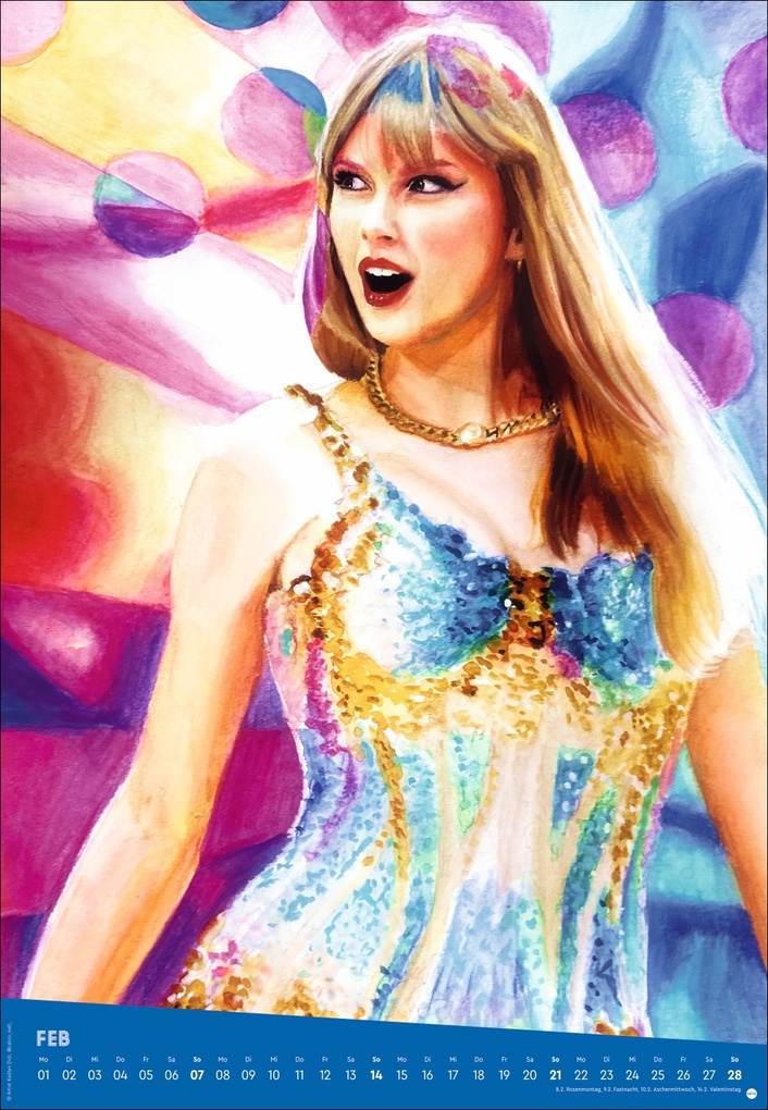 Weitere Ansicht: Taylor Posterkalender 2027