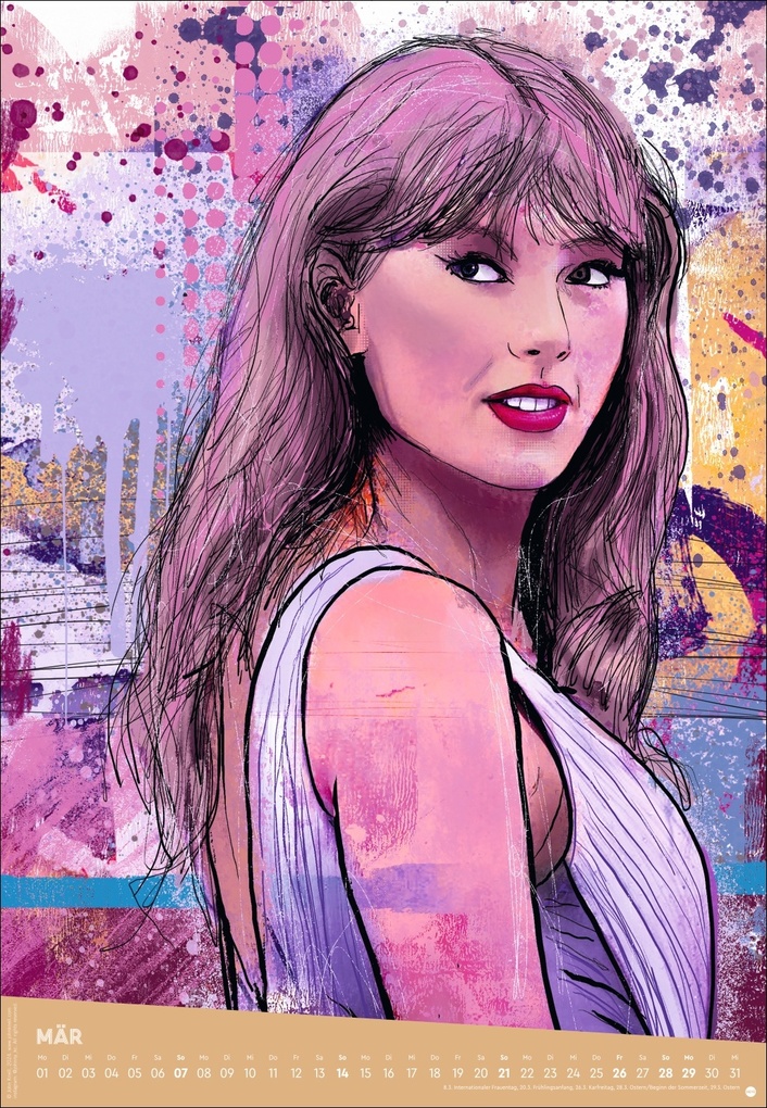 Weitere Ansicht: Taylor Posterkalender 2027