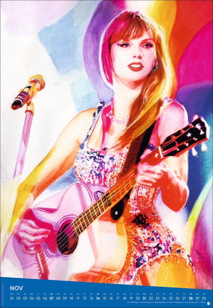 Weitere Ansicht: Taylor Posterkalender 2027