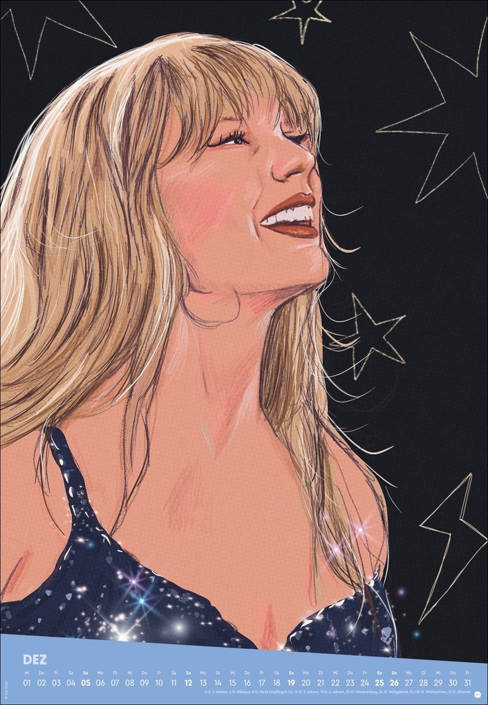 Weitere Ansicht: Taylor Posterkalender 2027