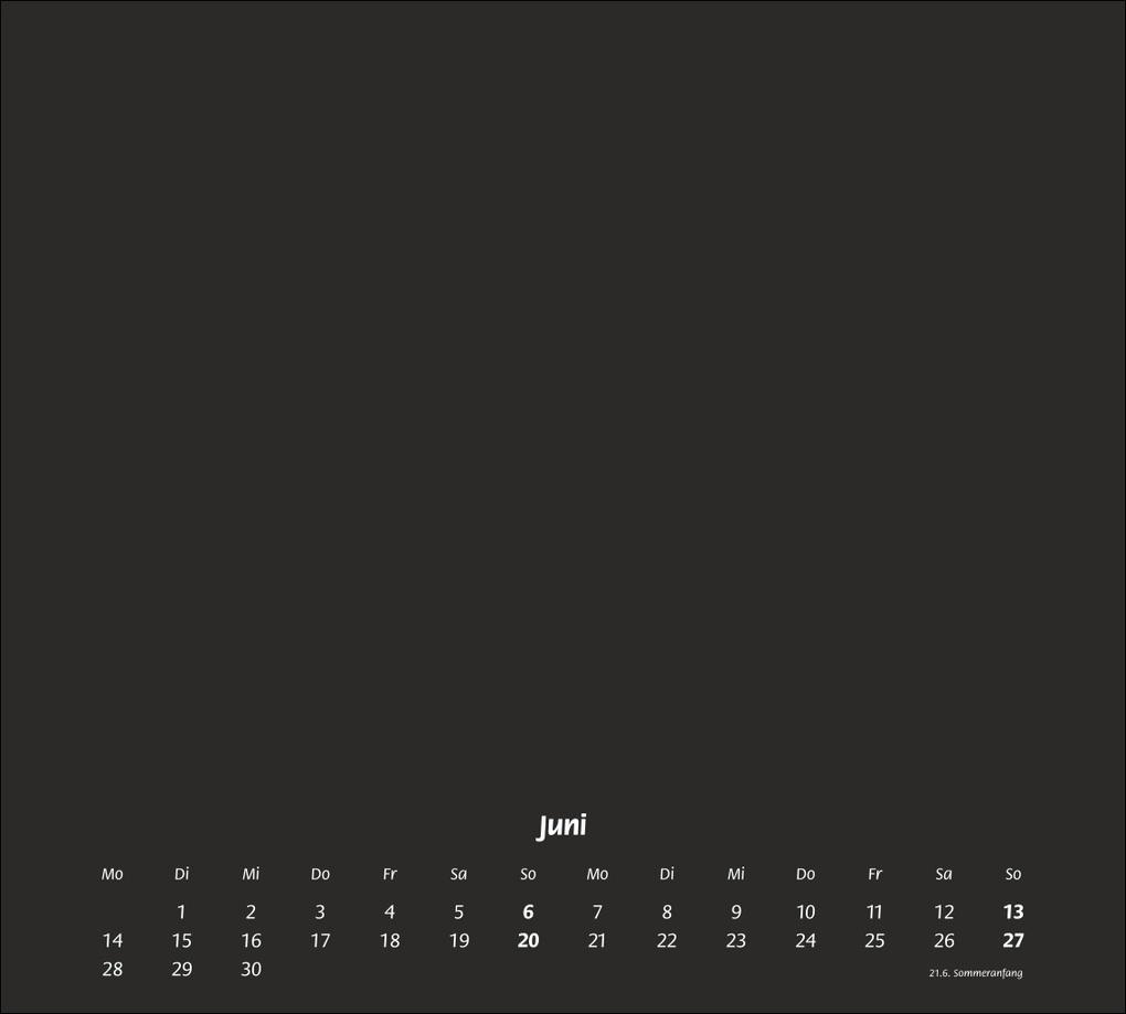 Weitere Ansicht: times&more Bastelkalender schwarz 2027