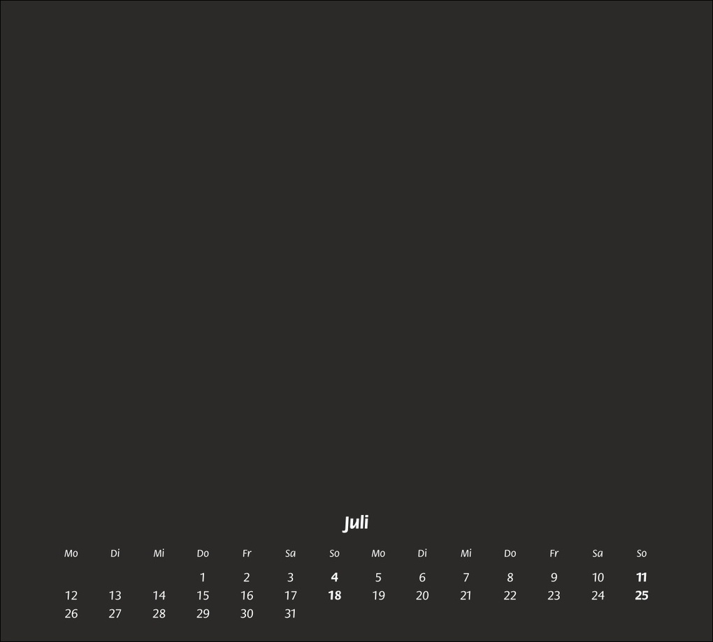 Weitere Ansicht: times&more Bastelkalender schwarz 2027