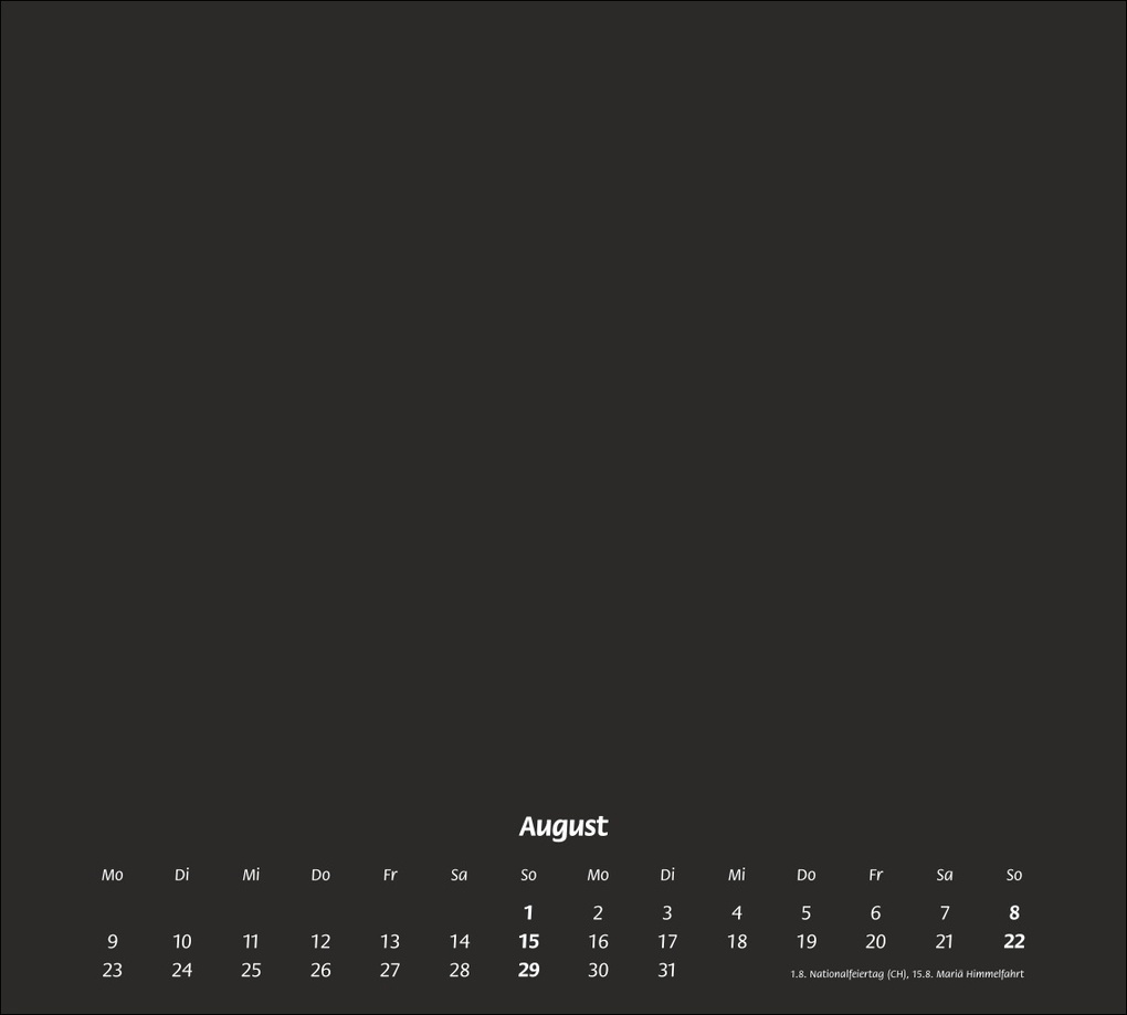 Weitere Ansicht: times&more Bastelkalender schwarz 2027